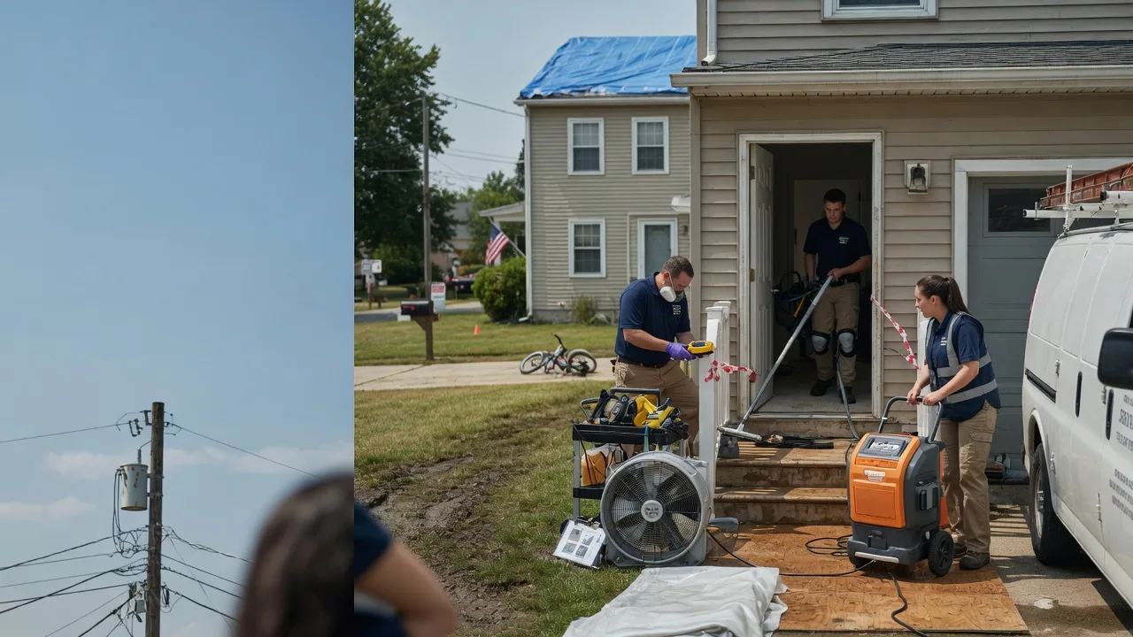 Water Damage Repair in Friedens, PA near me